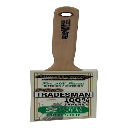 Defenseguard Pro Tradesman 2 in. Angle Polyester Blend Paint Brush DE3300596